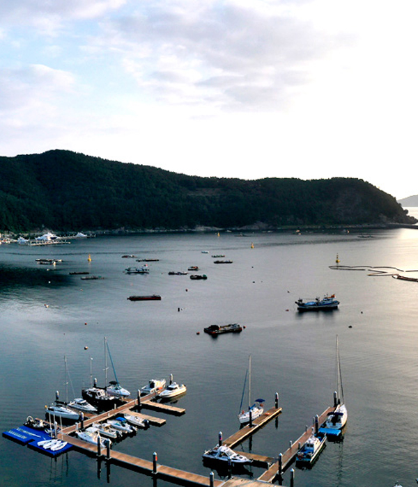 남해 물건리 방조어부림과 물미해안